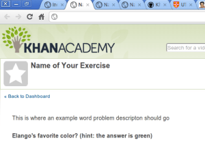 success with a basic KA exercise