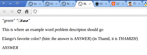 after changing the page's encoding to UTF-16
